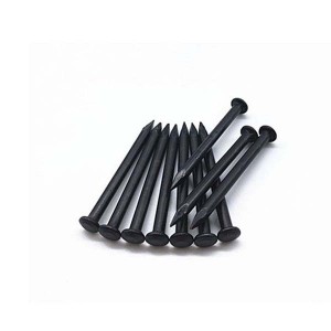 FLUTED Spiral Smooth Flat DIN Steel Concrete Nail Factory Cement Nail Black Concrete Nail