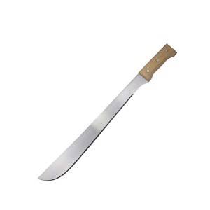 High Quality Sugarcane Cutlass Cane Knife Machete with Wooden or Plastic Handle