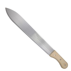16″ high carbon steel matchete with plastic handle M212