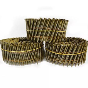 Diamond Point Ring Shank Coil Roofing Nail For Pallet Nails From China