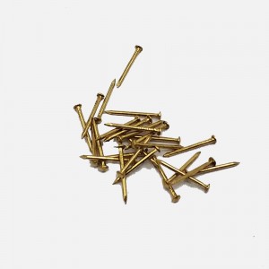Wholesale yellow steel  Nails Dome Head Used for Artitectural Door Furniture Cabinet and Customization Hardware with Good Price