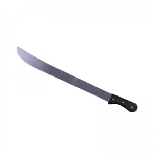 2019 High quality China Bent 65mn Blade Plastic Handle Hunting Camping Tactical Machete Knife