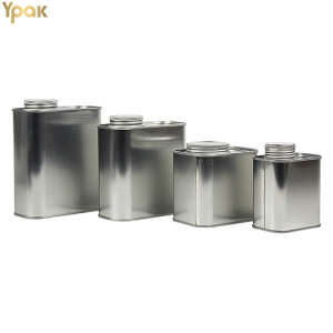 Custom nga Empty Metal Tin Can 50G-250G Tinplate Cans Coffee Can Packaging With Screw Top