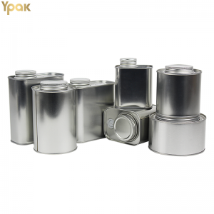 Custom Empty Metal Tin Can 50G-250G Tinplate Cans Coffee Can Packaging With Screw Top