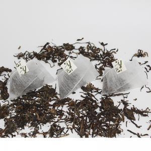 Biologisch afbreekbaar composteerbaar theezakjesfilter met papieren touwtje voor theeverpakking