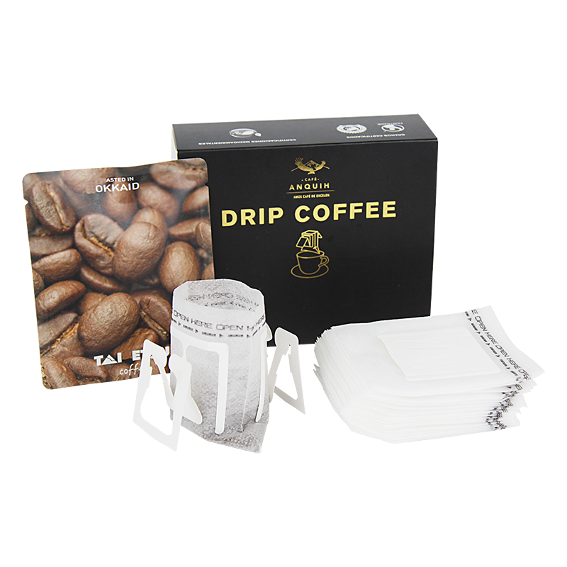 Одноразовый кофейный мешок, капельница, подвесной ушной капельный фильтр-мешок для кофе