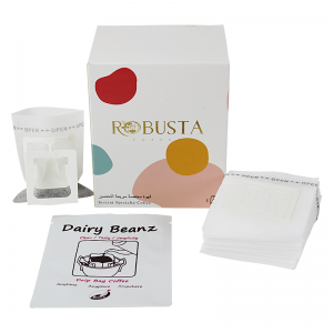 Compostable/Biodegradable Portable Drip Coffee/Tea Filter Bags