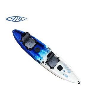 Hot Sale Double Sit on Top 2+1 Seats Family Kayak 