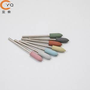 High definition Silicon Cutter - Foot Cleaning Tools Silicone Nail Drill Bit – Yaqin