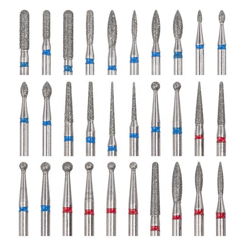 OEM/ODM China Diamond Bit For Drilling - Nail Drill Bits -Diamond Nail Drill Bits  3/32 inch Nail Bits for Remove Acrylic Gel Nails Cuticle Manicure Pedicure Tools – Yaqin