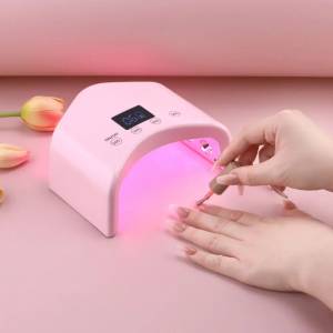 24W Mini Rechargeable Portable Cordless Nail Lamp Nail Dryer UV Led Lamp for Manicure