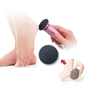 Round Sanding Disc Electric Foot File Callus Dead Skin Remover Black 42mm Replaceable Sanding Paper Pedicure Tools