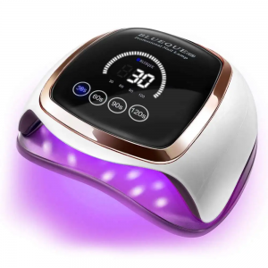 168W White UV LED Nail Lamp Touch Display Professional Nail Gel Dryer Salon Manicure