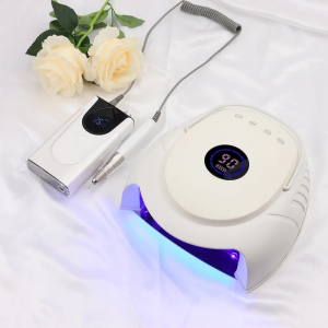64W High end Rechargeable Wireless Sun Uv Led Gel Dryer Nail Lamp for Manicure Pedicure Salon
