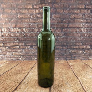 Wholesale 375ml 500ml 750ml Glass Wine Bottle With Cork