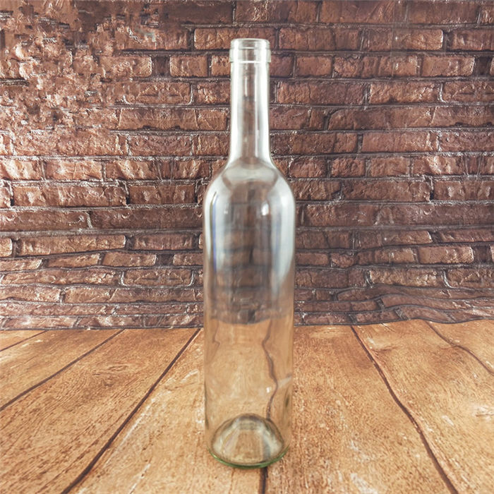 Wholesale 375ml 500ml 750ml Glass Wine Bottle With Cork Featured Image