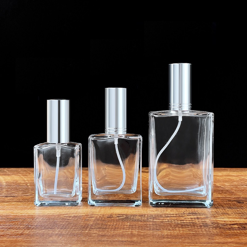 Square Perfume Glass Bottle