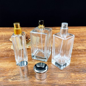 30ml 50ml 100ml Glass Perfume Bottle With Lid