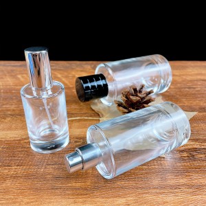 25ml 50ml 100ml Round Perfume Glass Bottle