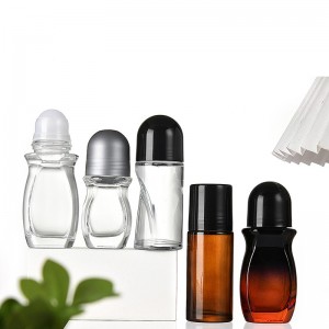 Clear Glass Roll-On Bottles for Essential Oils – 30ml & 50ml