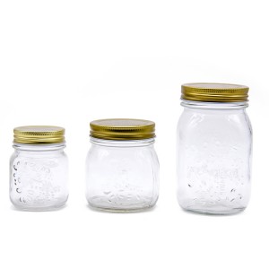 Mason glass jar 16OZ 1000ML glass jar