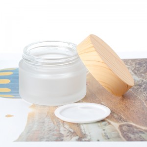 10g 15g 20g 30g 50g frosting glass cosmetic jar