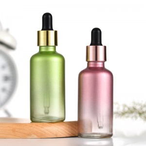 Gredient Color 50ml Essential Oil Glass Bottle