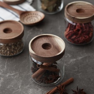 Storage Container Jar Borosilicate Glass Jar For Coffee Bean Tea Food