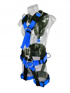 QS031 Full Body Safety Harness 6 Point 6 D ring Rescue Harness