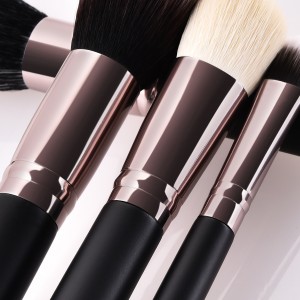 Private label 25pcs cosmetic makeup brush set face powder contour eyeshadow brush