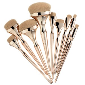 9pcs creative customized makeup brush set best foundation brush