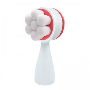 New Soft Silicone Face Cleanser and Massager Brush Manual Facial Cleansing Brush Beauty Tool