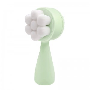 New Soft Silicone Face Cleanser and Massager Brush Manual Facial Cleansing Brush Beauty Tool
