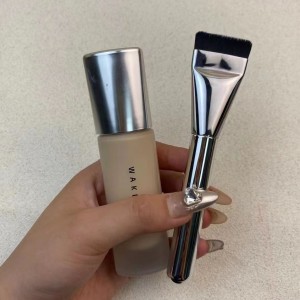 Factory Custom Flat Top Kabuki Foundation Brush Premium Synthetic Hair Concealer Face Makeup Tool