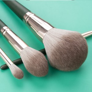 Dropshipping low moq professional 14Pcs wholesale vegan cruelty free private label makeup brush set With roll