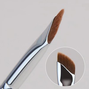 2023 Ultra Fine Single Makeup Brush High Quality Synthetic Hair Eyeliner Brow Brush Tool