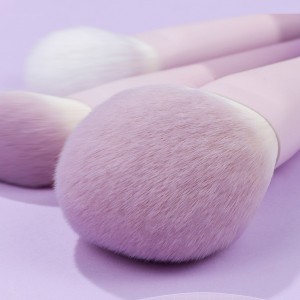 New Top Quality Makeup Brush Sets 10Pcs Purple Gradient Foundation Blush Eyeshadow Brush Tools
