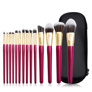 Premium quality 15pcs makeup brush set