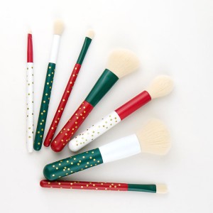 2023 New Make up brushes Christmas Beauty Gift Vegan Hair Powder Eyeshadow Cosmetic Brush Set