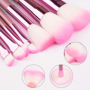 China factory of 22pcs pink makeup brushes set
