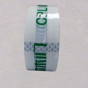 2022 New Milky White Tape with Colorful Printings