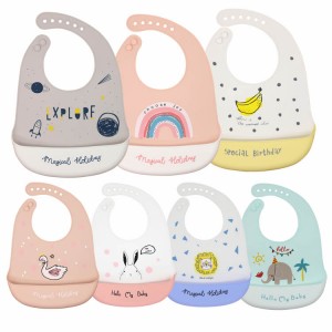 Silicone Bib with Pocket for Babies & Toddlers | YSC