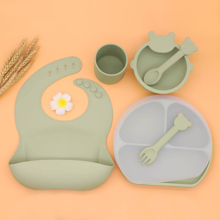 Milesun′ S Complete Baby Feeding Set with Baby Plate, Baby Spoons