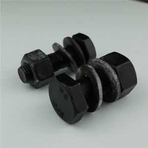 high tensile black Structural Bolts with washer