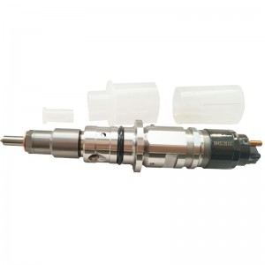 Suku Cadang Mesin Diesel Bosch Common Rail Fuel Injector 0445120361 5801479314 kanggo Iveco