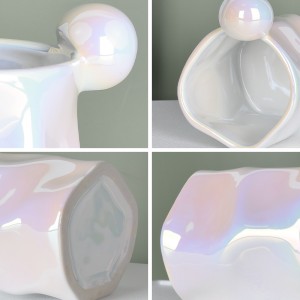 Wholeslae Office Home Irregular Creative Ceramic Coffee Milk Mug Couple Water Cup