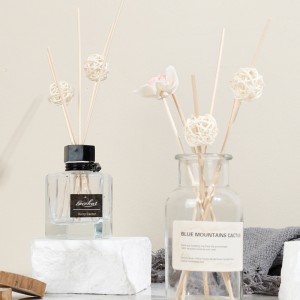 Wholesale Fashion Decoration Christmas Accessories Handmade Reed Diffuser Rattan Ball