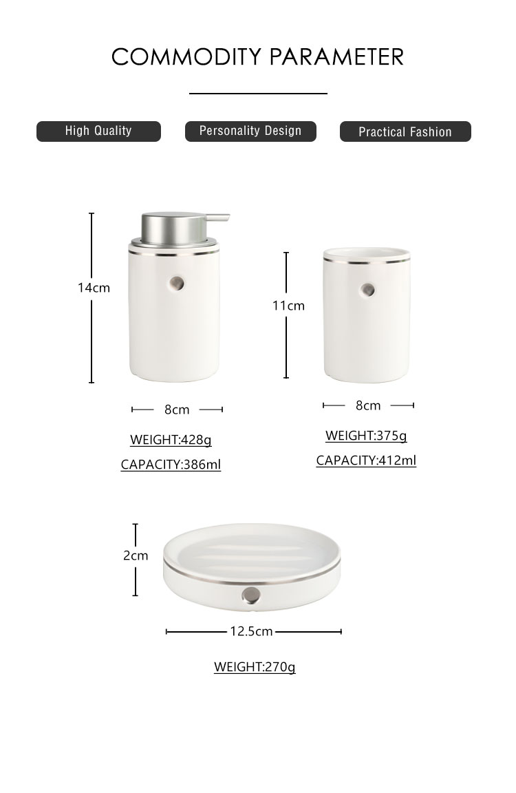 Weiß-3-teiliges Seifenspender-Badezimmer-Keramik-Set-xq (2)