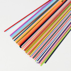 Custom Colorful Decorative Diffuser Wick Polyester Fiber Sticks