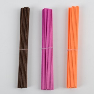 Custom Colorful Decorative Diffuser Wick Polyester Fiber Sticks